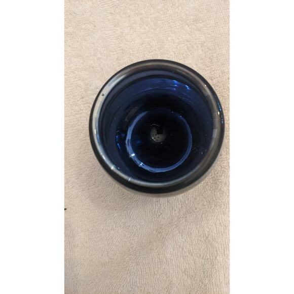 Crate & Barrel Sapphire Diva Candle Holder - Picture 3 of 5